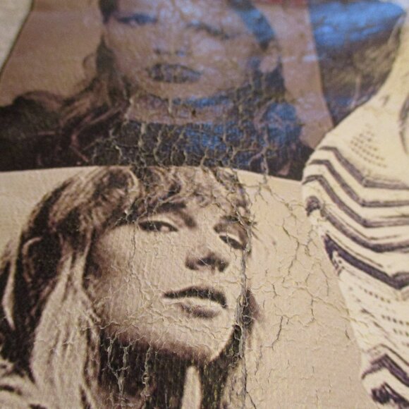 Taylor Swift Era Tour Woman Medium Gray Black Blue  Long Sleeve Sweatshirt - Picture 6 of 13